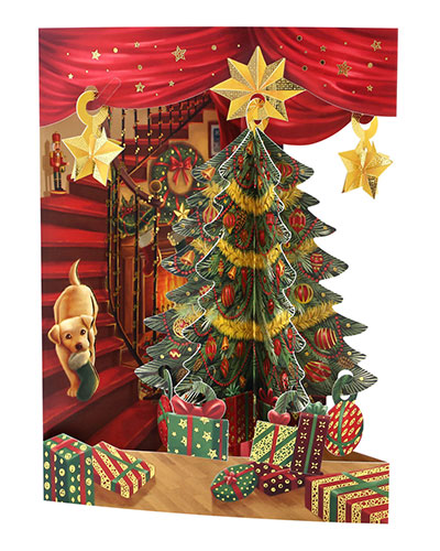 Christmas Tree Card - Click Image to Close